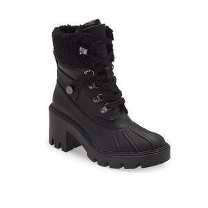 Steve Madden Northern Faux Fur Trim‎ Boot